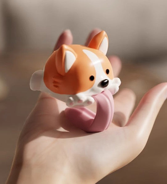 Lovely Corgi Dog Doll JK3698