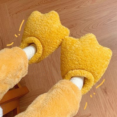 Cute Duck Paw Winter Shoes JK3782