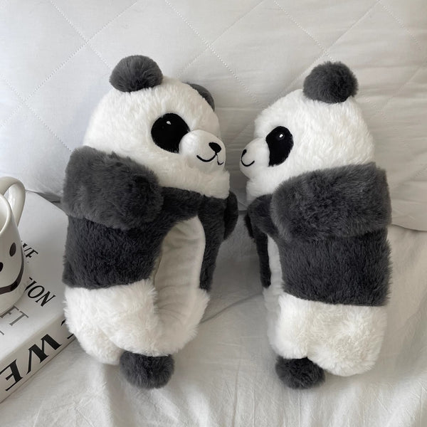 Cute Panda Winter Shoes JK3803