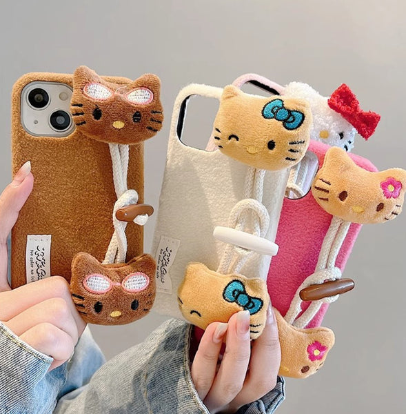 Cute Kitty Phone Case for iphone 11/11pro/11pro max/12/12pro/12pro max/12mini/13/13pro/13pro max/14/14pro/14plus/14pro max/15/15pro/15pro max JK3716