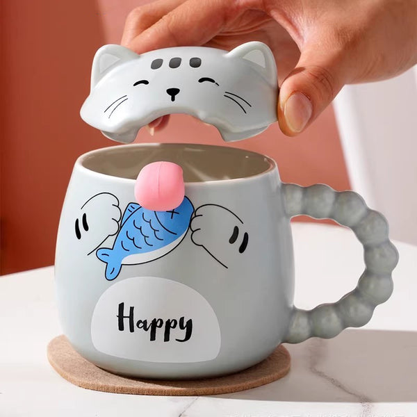 Cute Cat Mug Cup JK3879
