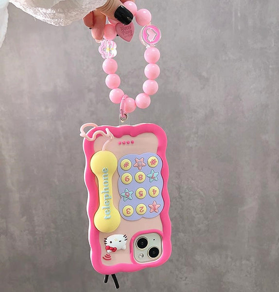 Lovely Kitty Phone Case for iphone 11/11pro/11pro max/12/12pro/12pro max/12mini/13/13pro/13pro max/14/14pro/14plus/14pro max JK3608