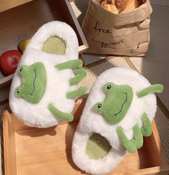 Lovely Frog Slippers JK3713