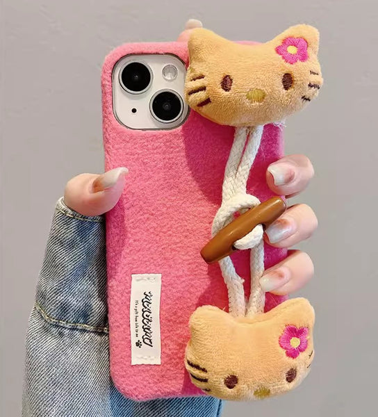 Cute Kitty Phone Case for iphone 11/11pro/11pro max/12/12pro/12pro max/12mini/13/13pro/13pro max/14/14pro/14plus/14pro max/15/15pro/15pro max JK3716