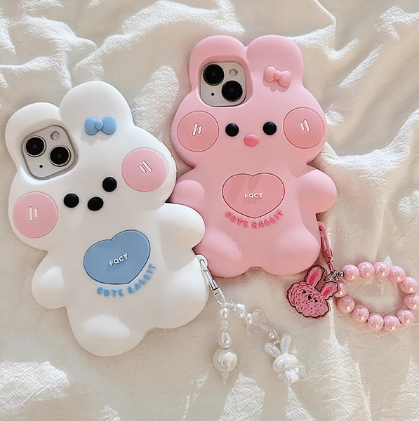 Cute Buuny Phone Case for iphone 11/11pro/11pro max/12/12pro/12pro max/12mini/13/13pro/13pro max/14/14pro/14plus/14pro max/15/15pro/15pro max JK3903