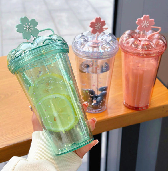 Pretty Flowers Water Bottle JK3918