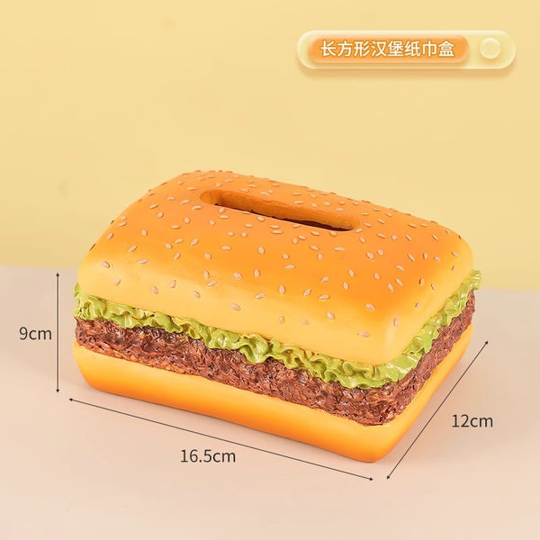 Kawaii Hamburger Tissue Box JK3864