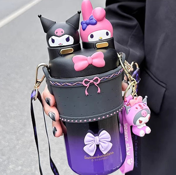 Fashion Cartoon Vacuum Water Bottle JK3725