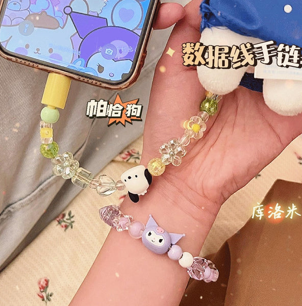 Cute Mobile Phone Charging Cable Bracelet JK3651