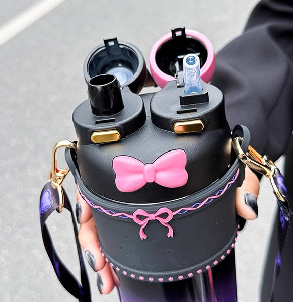 Fashion Cartoon Vacuum Water Bottle JK3725