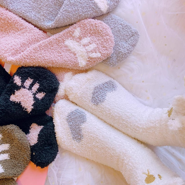 Lovely Cats Paw Socks JK3771