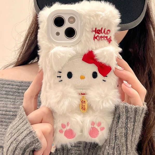 Cute Kitty Phone Case for iphone 11/11pro/11pro max/12/12pro/12pro max/12mini/13/13pro/13pro max/14/14pro/14plus/14pro max/15/15pro/15pro max JK3748