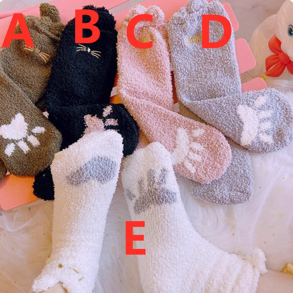 Lovely Cats Paw Socks JK3771