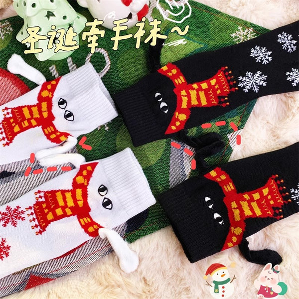 Cute Hand in Hand Socks JK3753