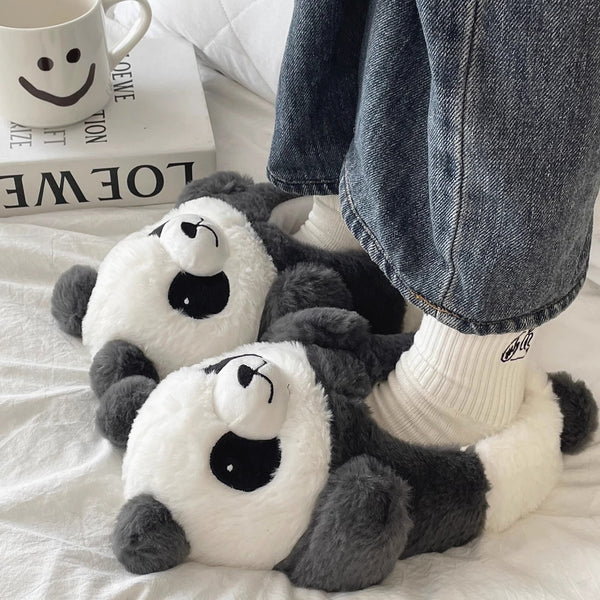 Cute Panda Winter Shoes JK3803