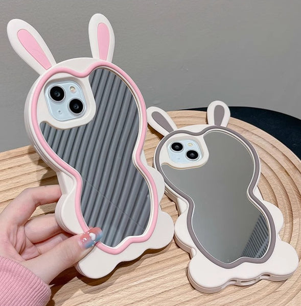 Lovely Bunny Ears Phone Case for iphone 11/11pro/11pro max/12/12pro/12pro max/12mini/13/13pro/13pro max/14/14pro/14plus/14pro max/15/15pro/15pro max JK3823