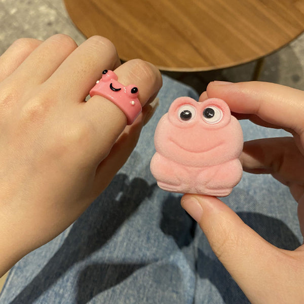 Cute Frog Ring JK3547