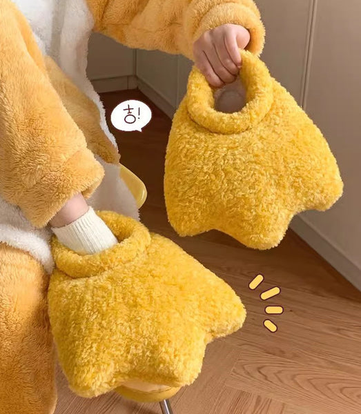Cute Duck Paw Winter Shoes JK3782
