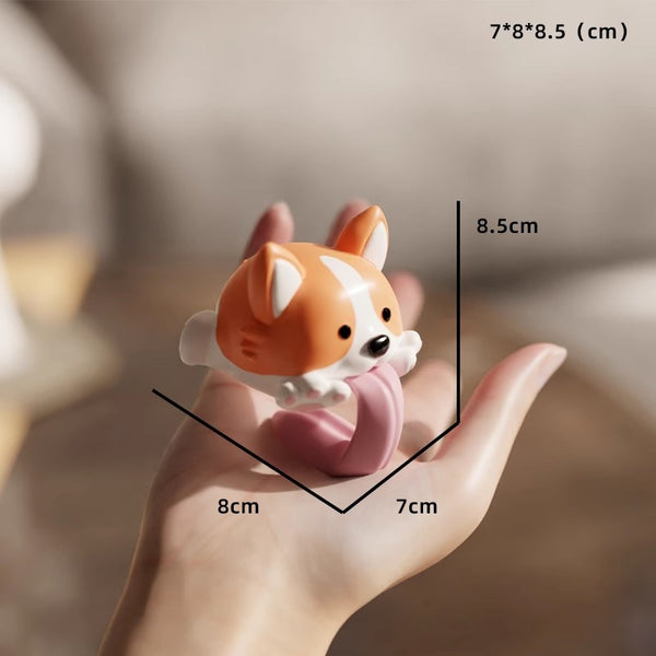Lovely Corgi Dog Doll JK3698