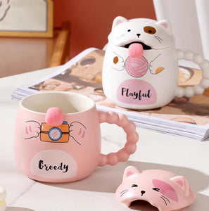 Cute Cat Mug Cup JK3879