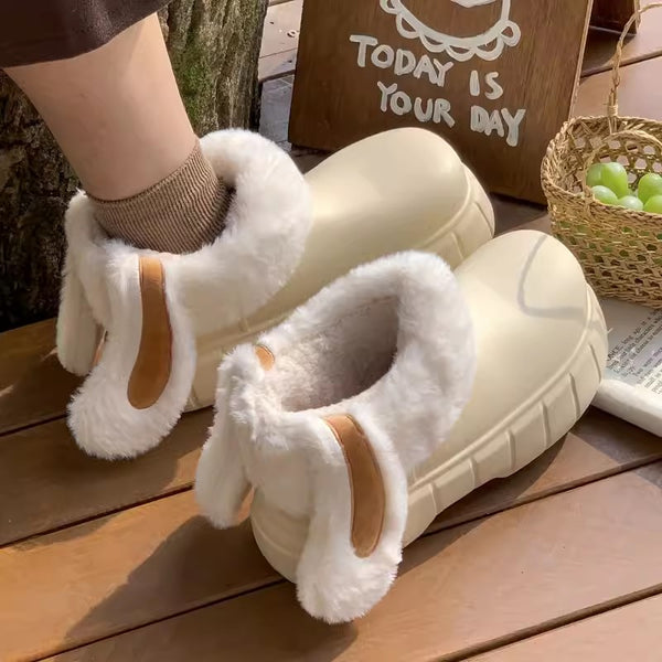 Kawaii Rabbit Ears Winter Shoes JK3721