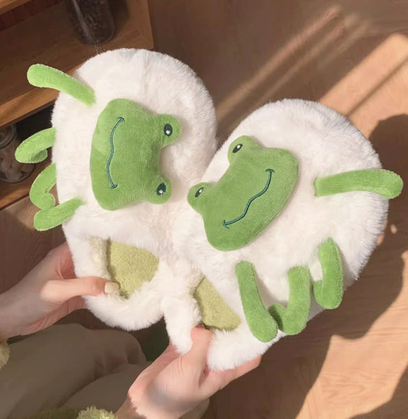 Lovely Frog Slippers JK3713