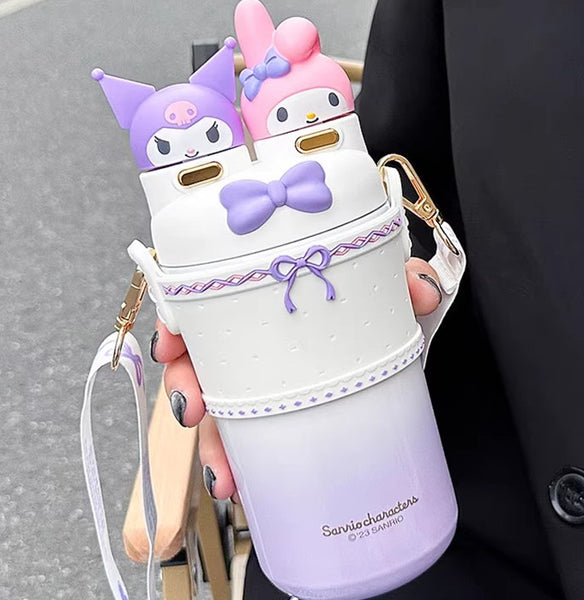 Fashion Cartoon Vacuum Water Bottle JK3725