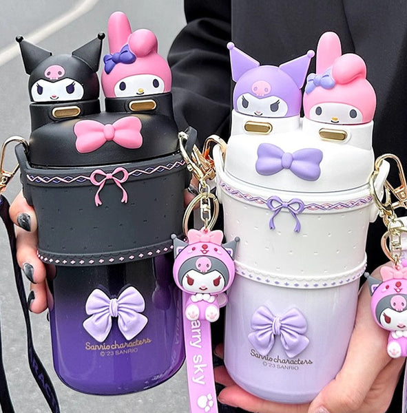 Fashion Cartoon Vacuum Water Bottle JK3725