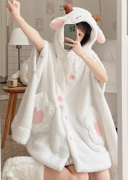 Lovely Sheep Cloak Blanket JK3572