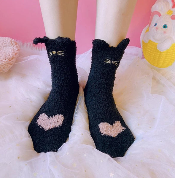 Lovely Cats Paw Socks JK3771