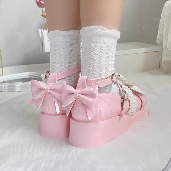 Pretty Heart Lolita Shoes JK3868