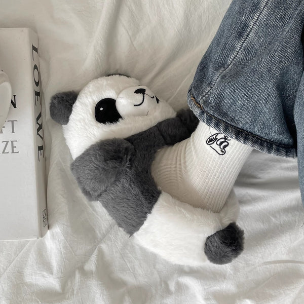 Cute Panda Winter Shoes JK3803