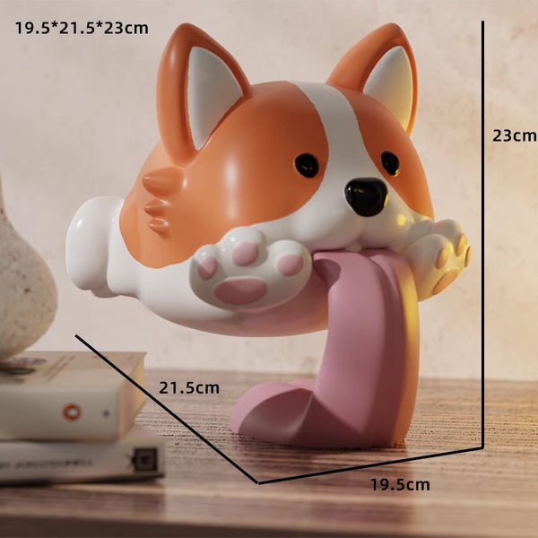 Lovely Corgi Dog Doll JK3698