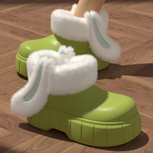 Kawaii Rabbit Ears Winter Shoes JK3721