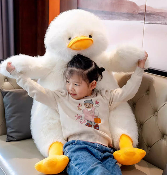 Kawaii Duck Plush Hold Pillow JK3909