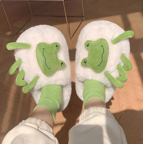 Lovely Frog Slippers JK3713