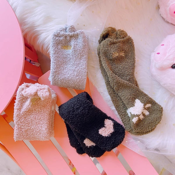 Lovely Cats Paw Socks JK3771