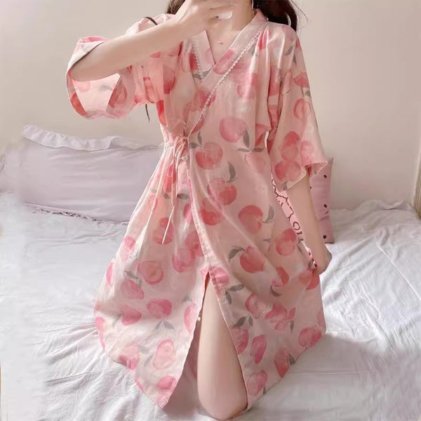 Sweet Peaches Pajamas Suit JK3859