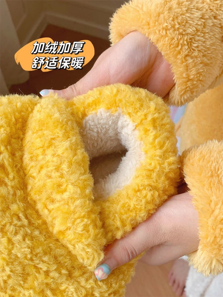 Cute Duck Paw Winter Shoes JK3782