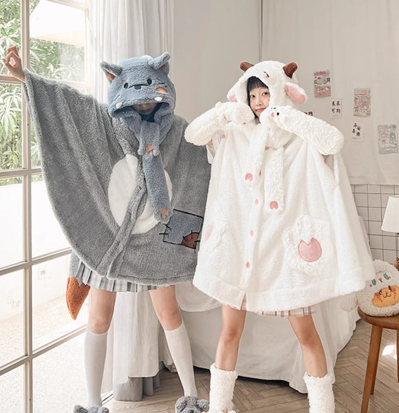 Lovely Sheep Cloak Blanket JK3572