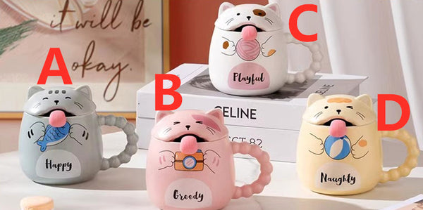 Cute Cat Mug Cup JK3879