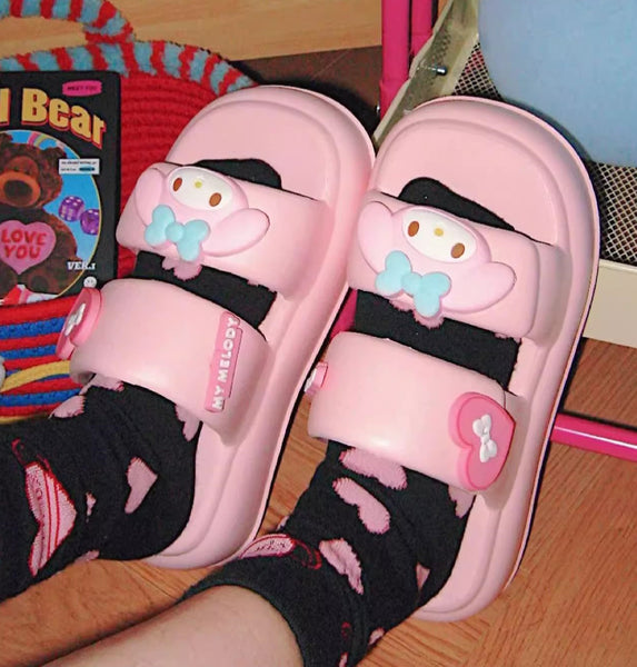 Pink Melody Slippers JK3870