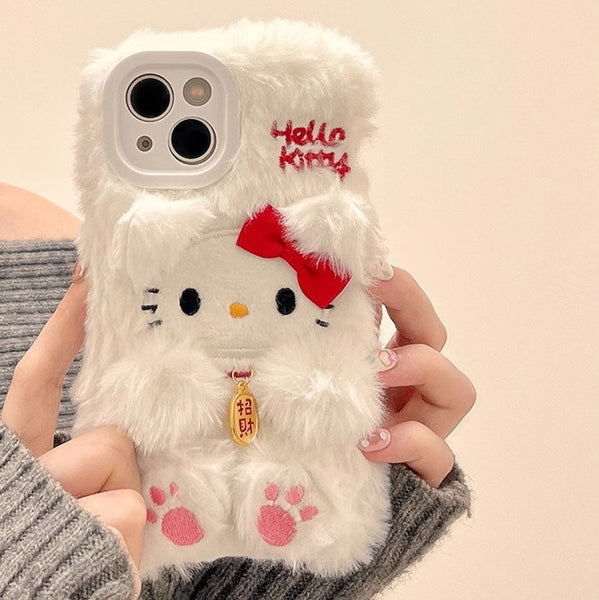 Cute Kitty Phone Case for iphone 11/11pro/11pro max/12/12pro/12pro max/12mini/13/13pro/13pro max/14/14pro/14plus/14pro max/15/15pro/15pro max JK3748