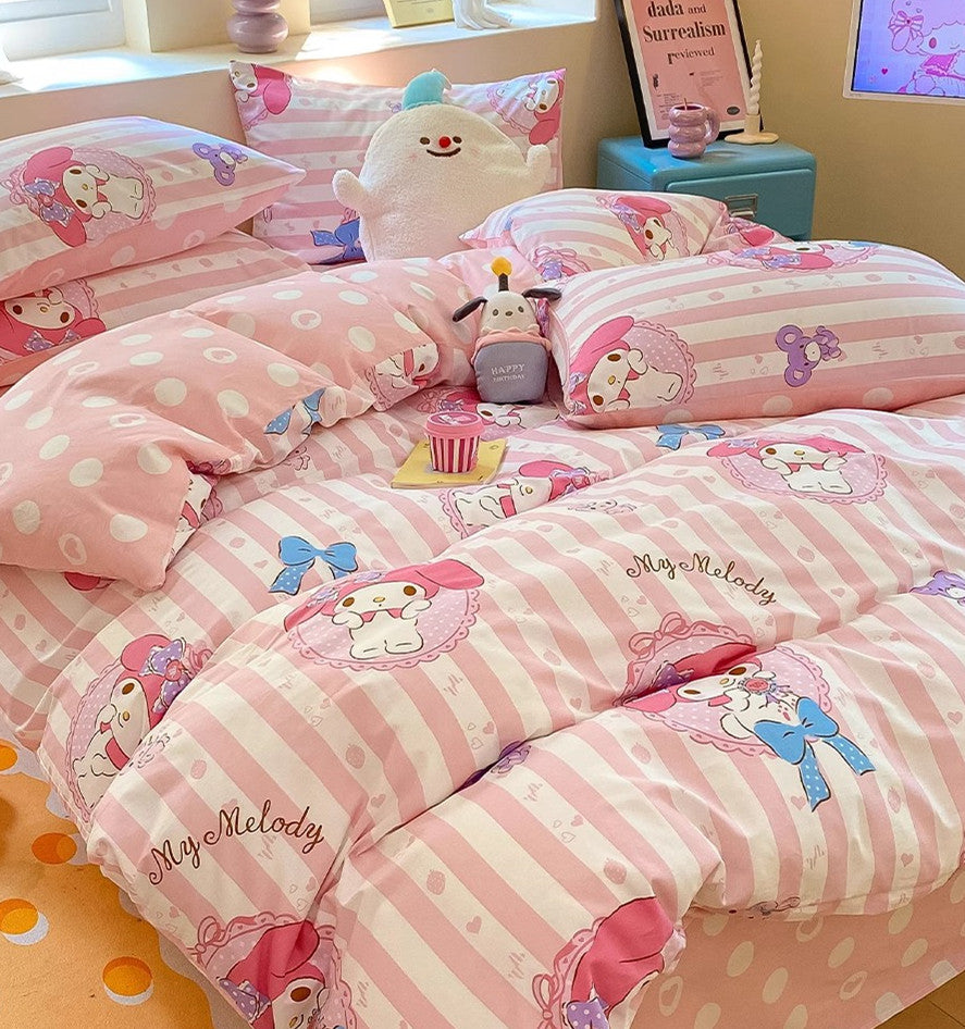 Cute Anime Bedding Set JK3588 Juvkawaii