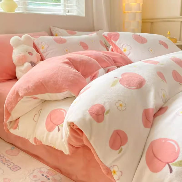 Sweet Peach Bedding Set JK3775