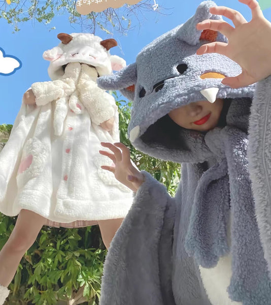 Lovely Sheep Cloak Blanket JK3572