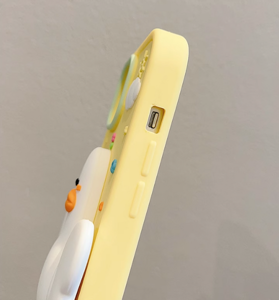 Lovely Duck Phone Case for iphone 11/11pro/11pro max/12/12pro/12pro max/12mini/13/13pro/13pro max/14/14pro/14plus/14pro max JK3631