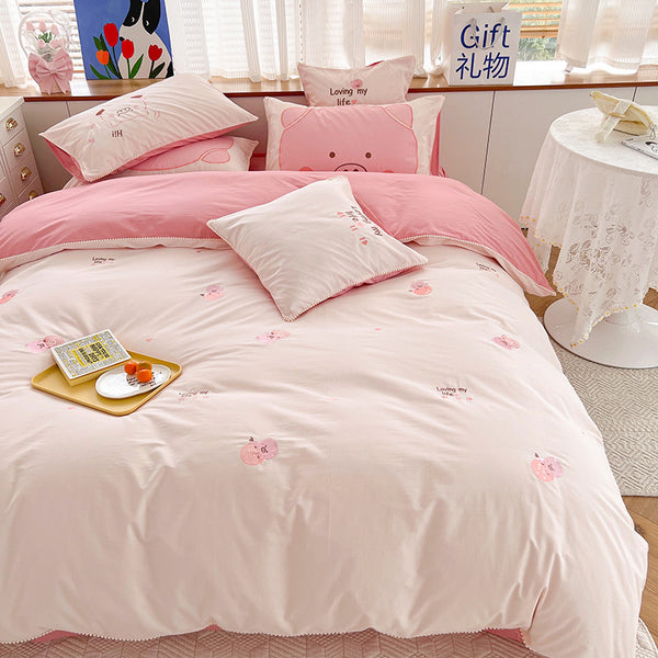 Lovely Pigs Bedding Set JK3216