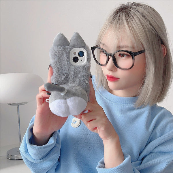 Lovely Cat Ears Phone Case for iphone 11/11pro max/12/12pro/12pro max/13/13pro/13pro max/14/14plus/14pro/14pro max JK3491