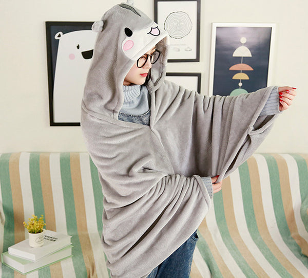 Lovely Hamster Cloak Blanket JK2464